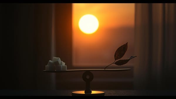 모자의 저녁: 달콤함과 씁쓸함 사이, 흔들리는 하루의 풍경